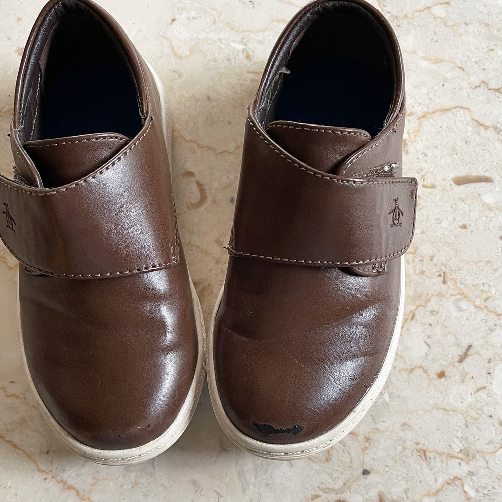 Penguin Felton Brown Shoes Kid's Size 10